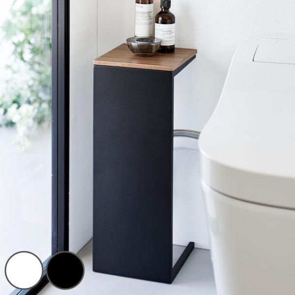 サイズ/外寸：約幅18×奥行20×高さ47.2cm内寸：約幅15.5×奥行18.7×高さ43.3cm重量/約1.3kg内容量/1台材質/本体：スチール（表面加工：粉体塗装）天板：天然木化粧繊維板（表面加工：ウレタン樹脂塗装）クッション：シリ...