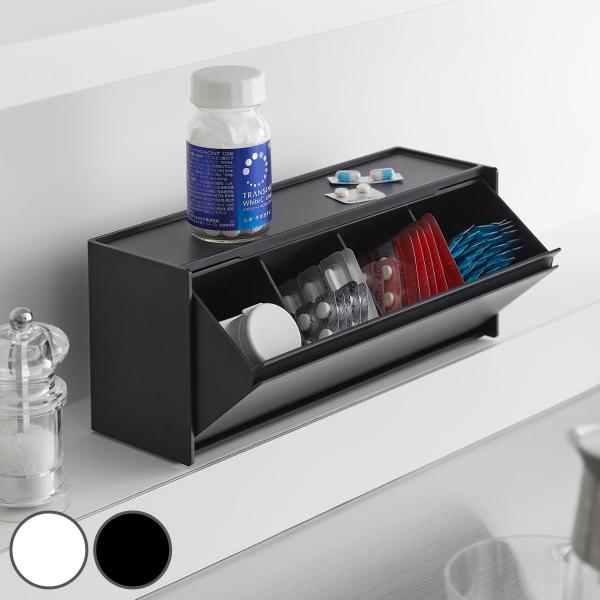 サイズ/約幅26×奥行8×高さ10.6cm内寸ケース：幅24.8×奥行6.3×高さ7.3cm仕切り間隔：幅2.8cm重量/約460g内容量/本体：1個付属品：仕切り×3材質/本体・仕切り：ABS樹脂　マグネット滑り止め：シリコーンゴム種類/...