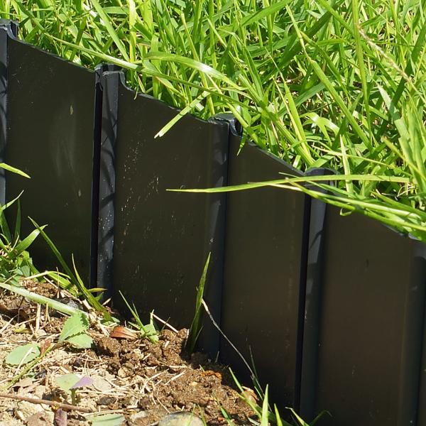 根止め 芝の根止め トール 20枚入り （ 根止め板 土留め 根止めストッパー 仕切り 間仕切り 連結可能 芝 園芸 ガーデニング 畑 菜園 花壇 植栽 ）