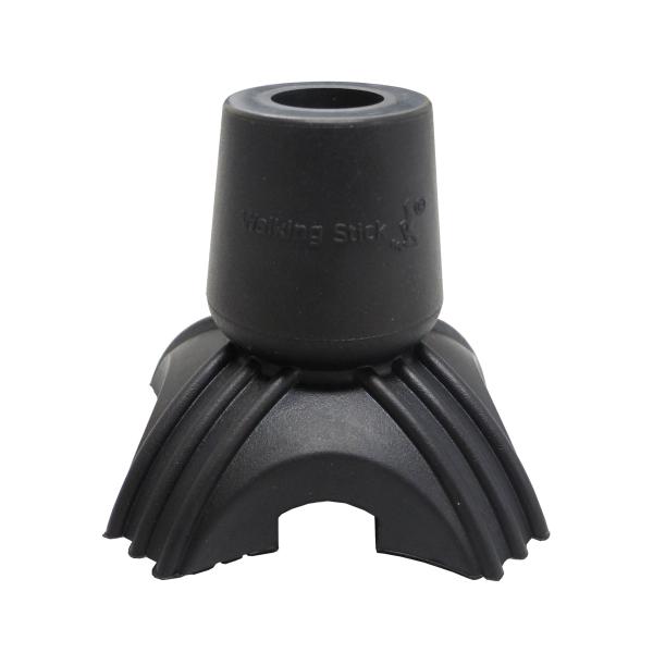 サイズ/設地面：約幅6.6×奥行6.6×高さ6cm重量/約90g内容量/1個材質/特殊合成ゴム対応サイズ/対応シャフトサイズ：19mm●直径19mmのシャフト用の替えゴムです。●斜めから地面を突いても安定感のある4点タイプです。●濡れた路面...