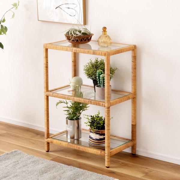 値下げ♡オープン棚　ガラスは簡単に外せます！ 楽天市場】ガラス（オープンラック｜本棚・ラック・カラー