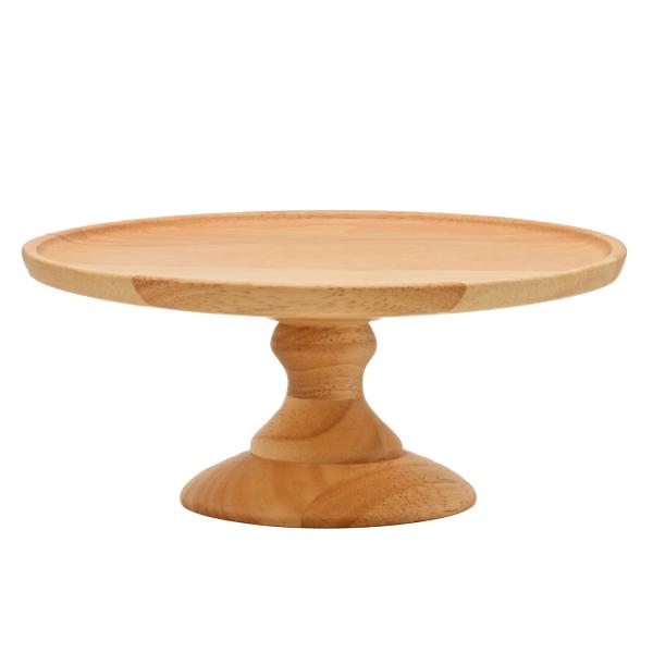 ラバーウッドコンポートディッシュ M 215 NA （ ） : インテリア