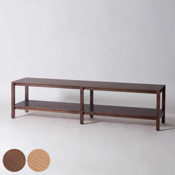 サイズ/約幅160×奥行36×高さ40cm重量/約17kg内容量/1台材質/天然木化粧繊維板（オーク）天然木（オーク）ウレタン塗装種類/ブラウン、ナチュラル生産国/中国製アジャスター/付き棚板1枚あたり耐荷重/40kg適応テレビサイズ/〜7...