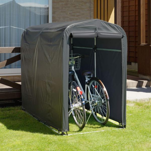 サイズ/約幅99×奥行188×高さ157cm重量/約15.7kg内容量/1台【セット内容】フレーム（パイプ、継手、固定ネジ）カバー、ゴムバンド、アンカー材質/フレーム、ネジ、アンカー：スチール継手：ナイロンテント：塩化ビニル樹脂生産国/中国...