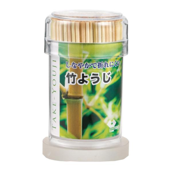 サイズ/容器：約直径4×高さ6.7cm楊枝：約6.5cm内容量/約290本材質/竹材生産国/中国製●しなやかで折れにくい竹ようじです。●約6.5cmの使いやすい長さの爪楊枝です。●調理やお弁当のピックとして使えます。●約290本入りです。※...