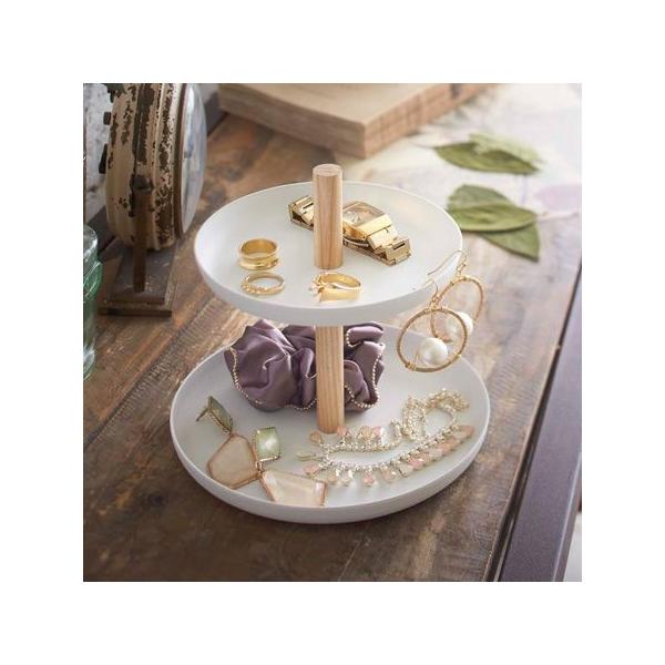 廃盤品レア♡パスカル☆ライト&アクセサリートレイ♡2点セット！！ 山崎実業 tosca アクセサリートレイ トスカ 2段 ホワイト