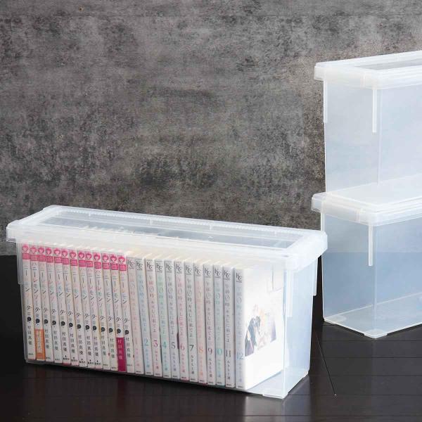 サイズ/約幅14.5×奥行45×高さ21cm内容量/2個付属品：仕切り板材質/本体：ポリプロピレン、仕切板：スチロール樹脂生産国/日本製スタッキング/可能耐荷重/約7kg●大切なコレクションをキレイに整理・保管できる収納ケース2個セットです...