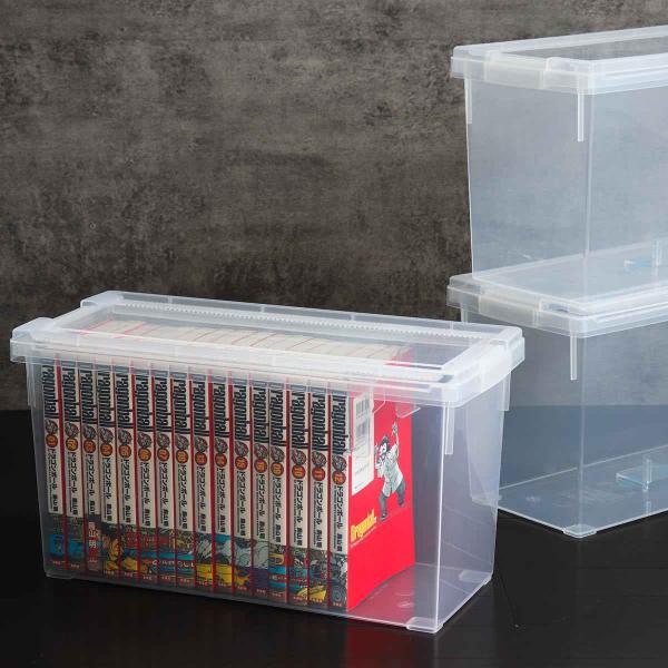 サイズ/約幅19.5×奥行45×高さ24cm内容量/2個付属品：仕切り板材質/本体：ポリプロピレン、仕切板：スチロール樹脂生産国/日本製スタッキング/可能耐荷重/約10kg●大切なコレクションをキレイに整理・保管できる収納ケース2個セットで...