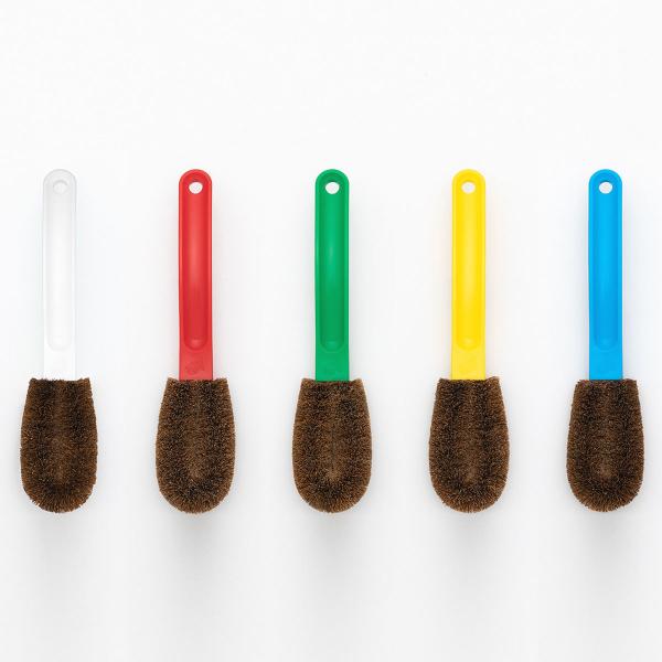 サイズ/【スモール】約幅4.5×奥行2.2×高さ19cm【ノーマル】約幅5×奥行2.5×高さ22cm内容量/1本材質/パーム（ココナッツ繊維）・亜鉛メッキ線・ポリプロピレン（柄）カラー/ホワイト、レッド、グリーン、ブルー、イエロー生産国/ス...