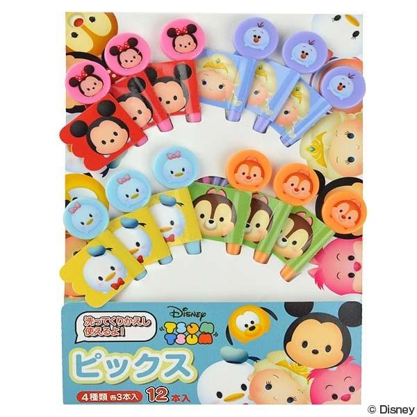 ピック ディズニー ツムツム 12本入 子供用 キャラクター お弁当グッズ キャラ弁 ランチピックス インテリアパレットヤフー店 通販 Yahoo ショッピング