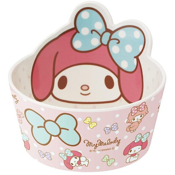 ボウル マイメロディ ダイカット メラミン製 キャラクター お椀 小鉢 メラミン食器 インテリアパレットヤフー店 通販 Yahoo ショッピング