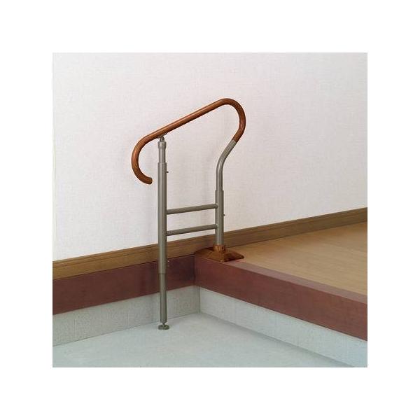 介護★リッチェル★玄関用★あがりかまちの手すり★高さ５段階調節 リッチェル（Richell） 玄関用 あがりかまちの手すり 高さ5段階調節