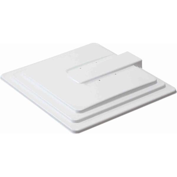 サイズ/約横46.5×縦43.5cm厚さ：約4.2cm内容量/1台材質/PET生産国/日本製●医療廃棄物容器ホルダーSK-F用蓋 大サイズです。●医療廃棄物容器ホルダー「SK-F」本体に合わせて使う専用の蓋です。廃棄物を覆うためのフタとして...