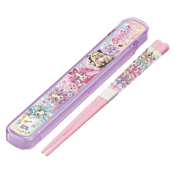 サイズ/箸箱：約幅17.7×奥行2.9×高さ1.4cmお箸：約長さ16.5cm内容量/1個（お箸、箸箱、名前シール）材質/お箸・箸箱蓋：AS樹脂箸箱本体：ポリプロピレン生産国/日本製耐熱温度/100度食器洗い乾燥機/使用可能電子レンジ/使用...