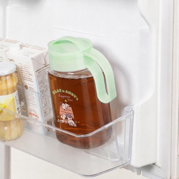 ピッチャー 1.8L スヌーピー タテヨコ・スクリューピッチャー （ 横置き 縦置き 冷水筒 ボトル ポット ウォーター 麦茶 お茶 キャラクター ）