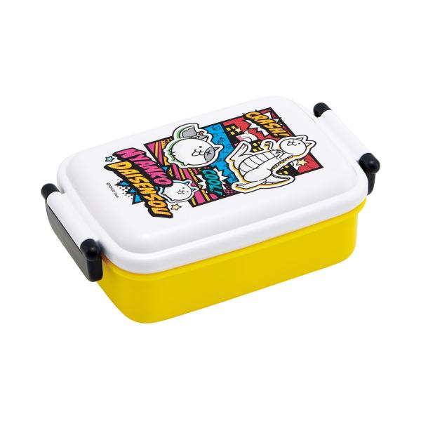 サイズ/約幅17×奥行10.5×高さ6cm容量/約450ml内容量/1個（本体、仕切り、名前シール）材質/蓋：AS樹脂本体・仕切：ポリプロピレン止具：ABS樹脂パッキン：シリコーンゴム生産国/日本製パーツ別耐熱温度/蓋・止具：100度本体・...