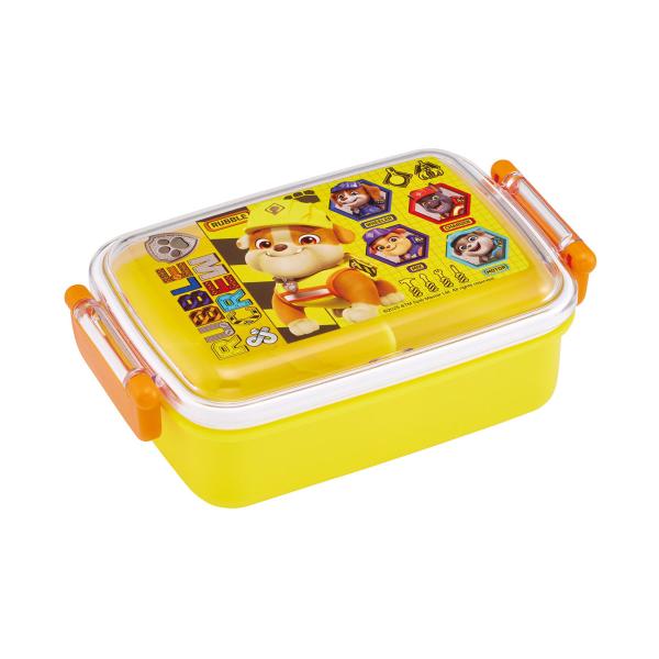 サイズ/約幅17×奥行10.5×高さ6cm容量/約450ml内容量/1個（本体、仕切り、名前シール）材質/蓋：AS樹脂本体・仕切：ポリプロピレン止具：ABS樹脂パッキン：シリコーンゴム生産国/日本製パーツ別耐熱温度/蓋・止具：100度本体・...