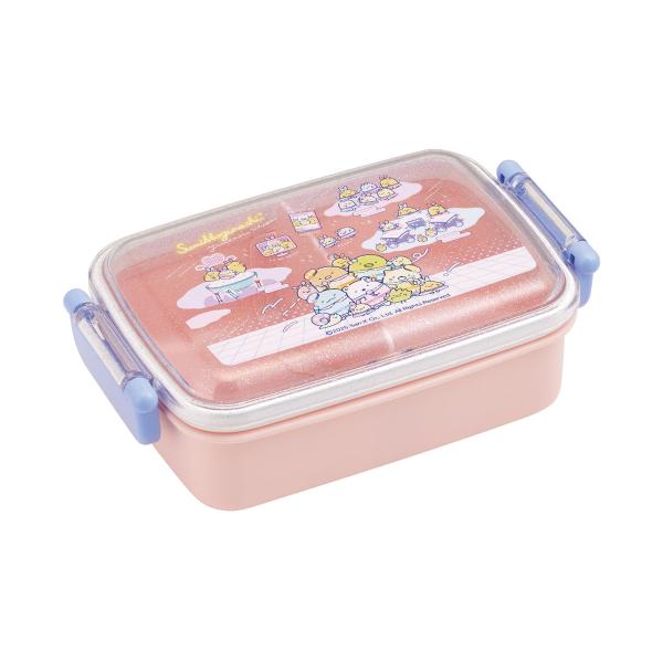 サイズ/約幅17×奥行10.5×高さ6cm容量/約450ml内容量/1個（本体、仕切り、名前シール）材質/蓋：AS樹脂本体・仕切：ポリプロピレン止具：ABS樹脂パッキン：シリコーンゴム生産国/日本製パーツ別耐熱温度/蓋・止具：100度本体・...