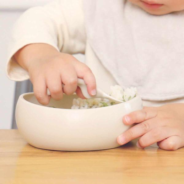 ベビー食器 トライ すくいやすいボウル S （ ベビー 食器 離乳食 すくいやすい お皿 ボウル 食洗機対応 レンジ対応 カップ プラスチック 割れない リッチェル ）