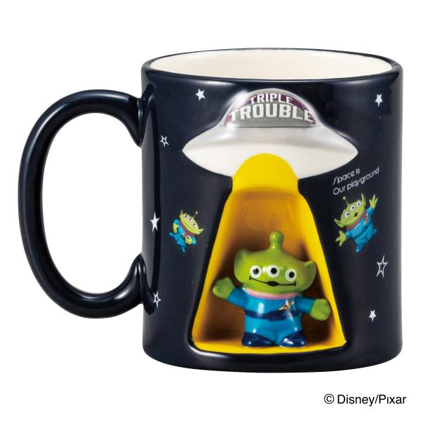 マグカップ UFOマグ エイリアン （ 280ml 磁器 マグ マグコップ カップ 食器 トイストーリー キャラクター ディズニー ）