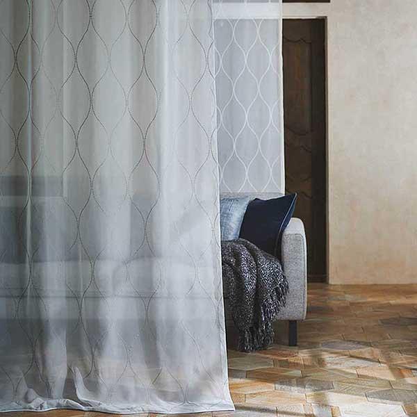 送料無料 本物主義の方へ 川島セルコン 高級オーダーカーテン Filo スタンダード縫製 約2倍ヒダ レース ヨコ使い 裾刺繍 Transparent プサービ Ff1194 1195 Blusquare Org