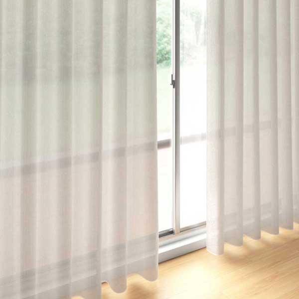 送料無料 本物主義の方へ 川島セルコン 高級オーダーカーテン Filo Filo縫製 約2 3倍ヒダ レース ヨコ使い 裾刺繍 Transparent アペリンサ Ff16 Www Unipymes Com