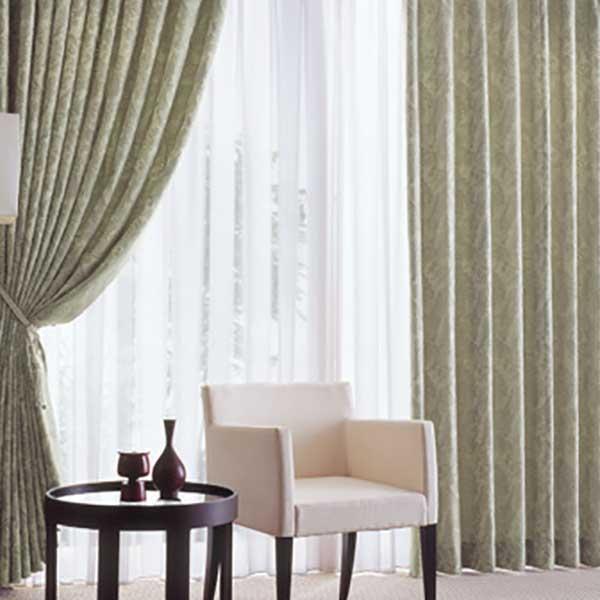 カーテン シェード 川島織物セルコン Drapery Ft6258 ソフトウェーブ縫製 約2倍ヒダ Carrot Fr