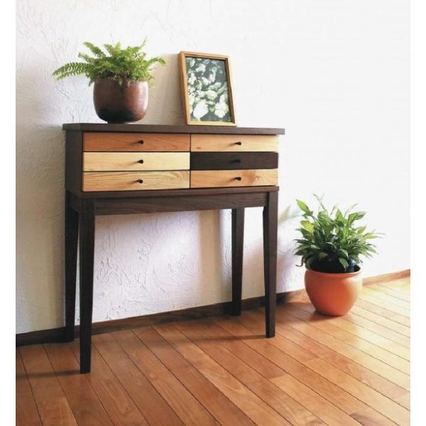 CLASSE コンソールテーブル チェスト 幅80 北欧 おしゃれ モザイク