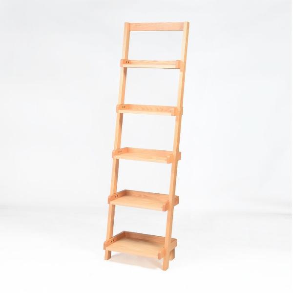 シェルフ 本棚 オープンラック 幅50 ウォールナット オーク 北欧