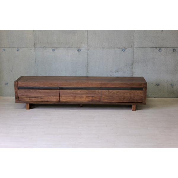 無垢】テレビボード　220㎝　オーク色　無垢材　木脚 無垢】テレビボード 220㎝ オーク色 無垢材 木脚 テレビ台