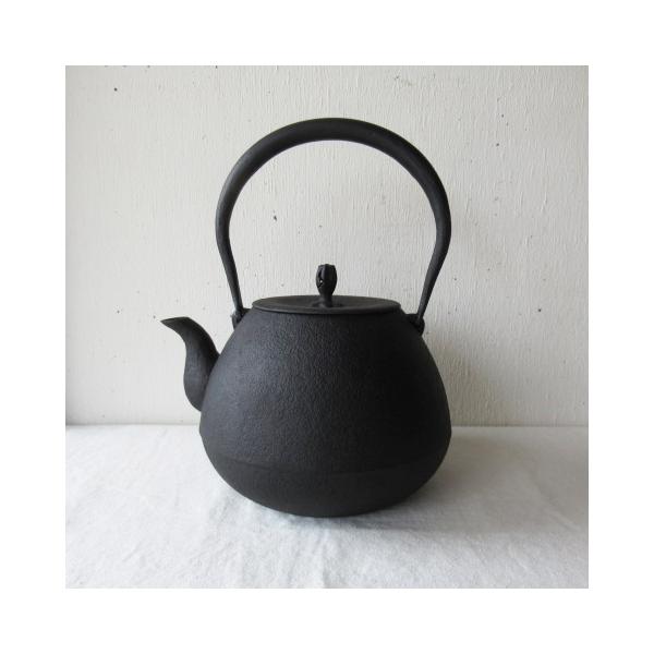 鉄瓶・秋の実 肌 釜定 工房 南部鉄器 / 釜定工房 鉄瓶 : AKI