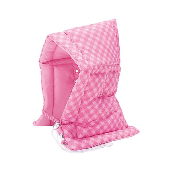 サイズ：縦400×横270×厚60mm重量：270ｇ（笛含む）材質：表生地／裏生地＝ポリエステル、中綿＝難燃ポリエステル、笛＝アルミ笛付