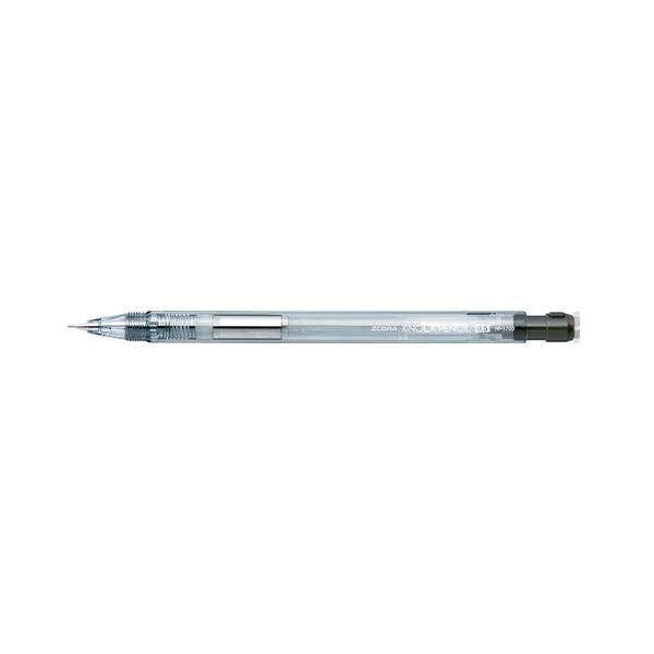 ゼブラ ノックペンシル シャーペン M-1700 透明 MA117-C : イーヅカ