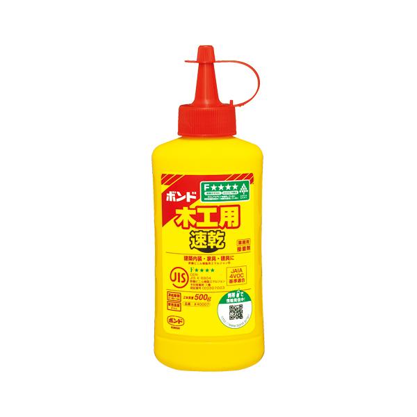コニシ ボンド木工用速乾 500g #40007 1本 : イーヅカ - 通販 - Yahoo