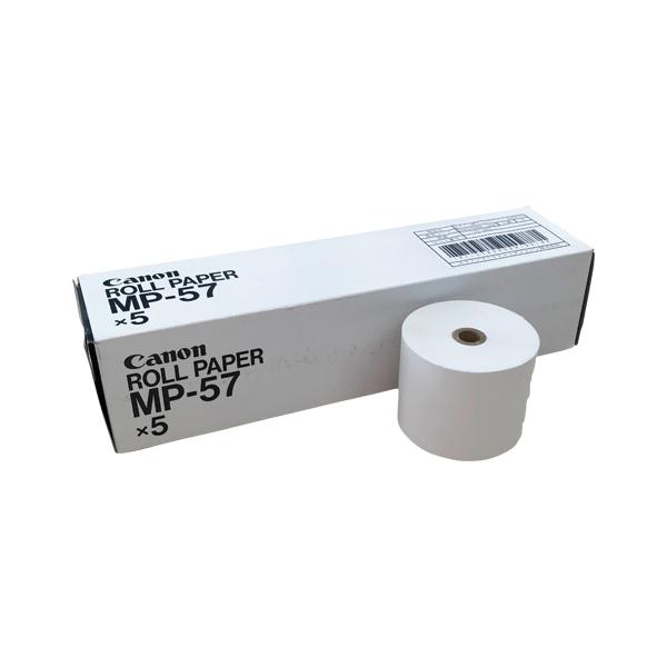 キヤノン CANON MP-57 プリンター電卓用ロールペーパー【５巻】 MP57 【L2D】