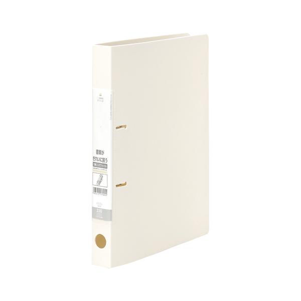 a20　ファイル2冊 リヒトラブ Dリングファイル A4S 2穴 白 G2220-0 1冊 : イーヅカ
