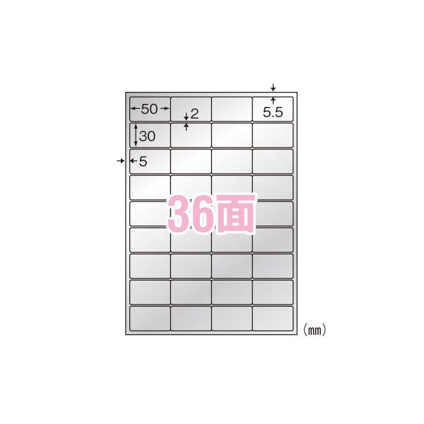 エーワン シルバー艶消しフィルムラベル 31054 1P． : イーヅカ