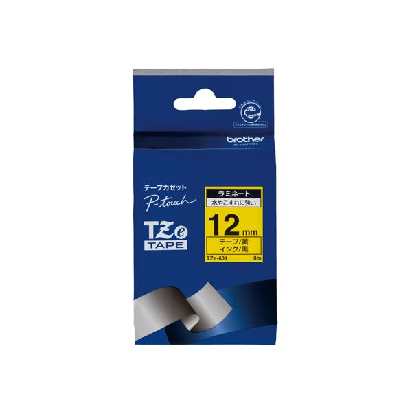 �u���U�[ �s�[�^�b�`�e�[�v 12mm ���^�� TZE-631 1��