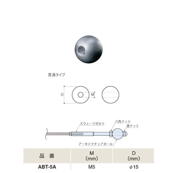 ӂ ACIE A[LeN`A{[ ђʃ^Cv SUS316 ABT-5A