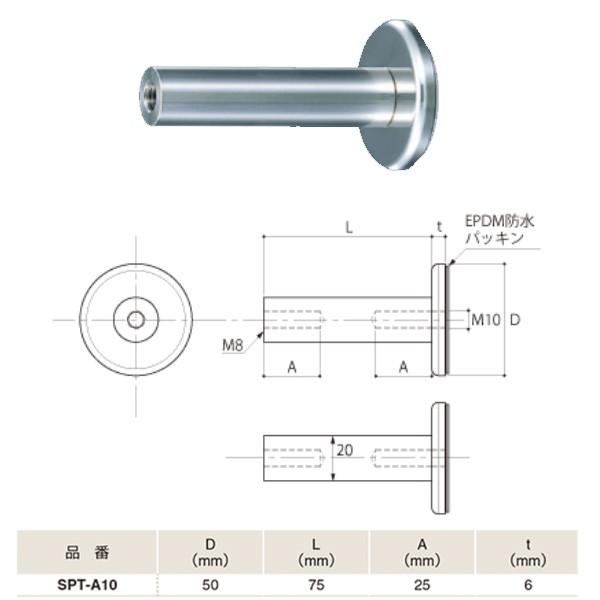 �ӂ���� �A�C�I�E�� �ǖʗΉ� L�A���O���p�T�|�[�g �v���[�g�t SUS304 SPT-A10
