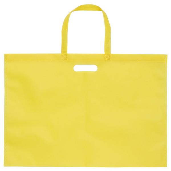 手持ち用の穴が開いているので、引きずらずに持てる！引きずらずに持てる手持ち用の穴あきタイプ注意事項持ち手穴は耐荷重7Kgです。商品サイズ（単位mm)：630×460mmセット内容：本体×11個重量（ｇ）：55材質：不織布1個包装形態：無包装...