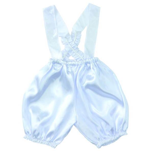 かわいい短いパンツのサロペット！かぼちゃパンツに肩ひもがついた商品サイズ（単位mm)：205×230×20mmセット内容：本体のみ1個重量（ｇ）：77材質：ポリエステル1個包装形態：袋入り包装サイズ（横×高さ×奥行）mm：W215×H195...