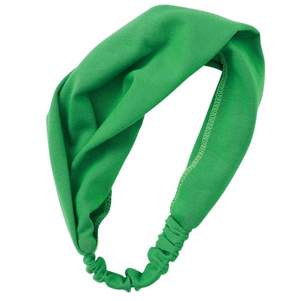 シンプルな無地のターバンです。全4色サイズ：生地を広げたサイズ:約250×250mm、ゴム部分約28×105mm(伸ばした状態:約28×280mm)(梱包サイズ:約100×120mm)セット内容：本体×1重量（ｇ）：31材質：ポリエステル包...