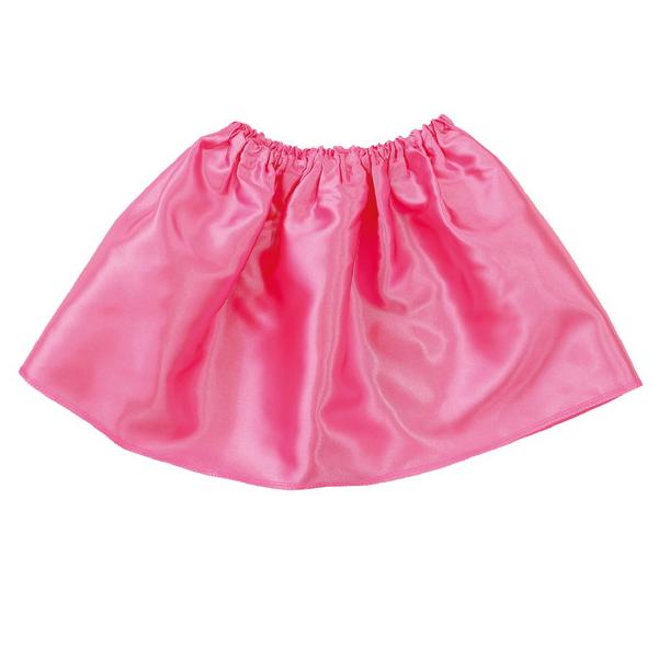サテン製の光沢のあるスカート！肌触りがよく、光沢のあるサテン製！発表会、運動会、ダンスなどの衣装として大活躍！商品サイズ（単位mm)：ウエスト：約400〜900mm　丈：約300mmセット内容：本体のみ1個重量（ｇ）：45材質：ポリエステル...