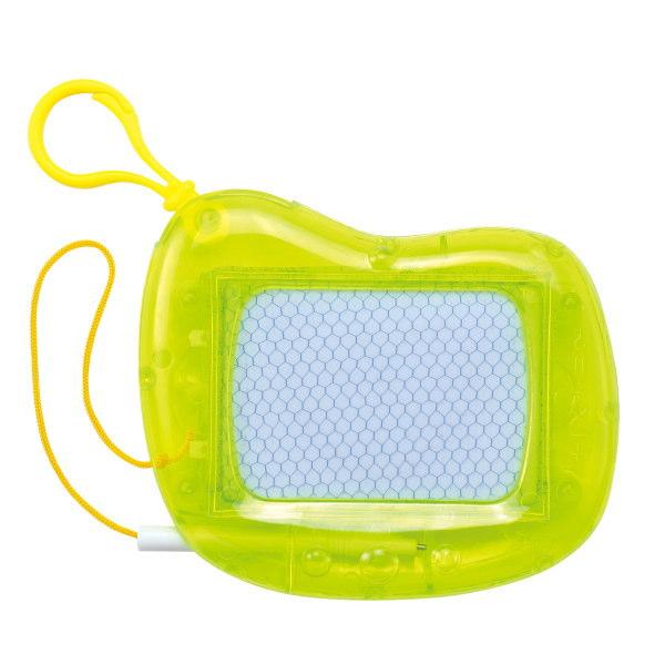 かばんに取り付けられる小さいおえかきボード！何回でも書いて消せるミニおえかきボードです。キーホルダーとしても使用可能です。紙を無駄にすることなく、おえかきを楽しむことができます。商品サイズ（単位mm)：85×100×20mmセット内容：本体...