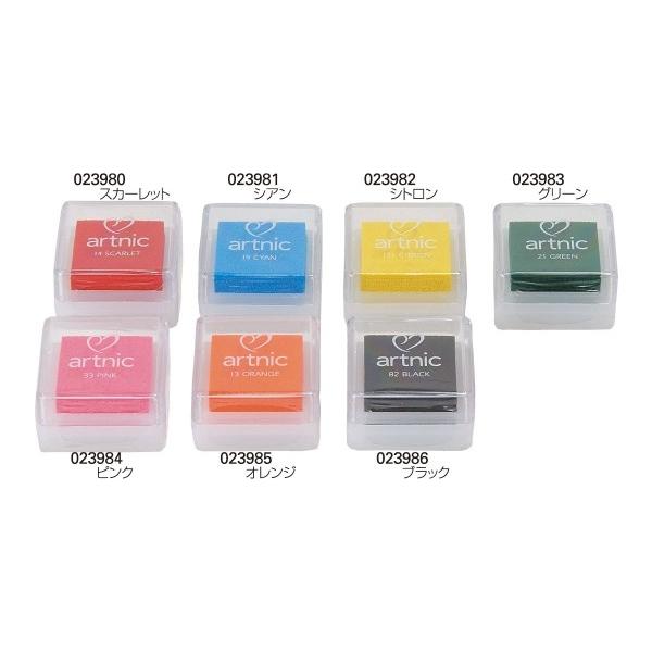 商品説明：色あせしにくいピグメントインクです。商品サイズ：本体サイズ：34×34×20mm、盤面サイズ：24×24mm