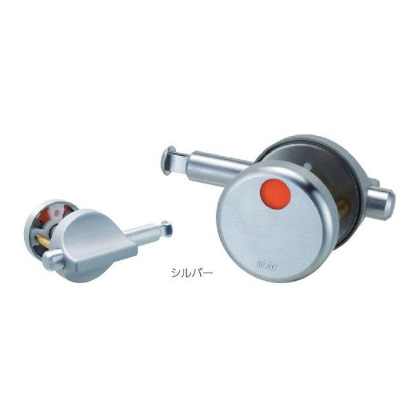 ベスト 打掛錠（引戸・折戸使用） 610N-H50 CUD表示 ドア厚45〜50mm シルバー