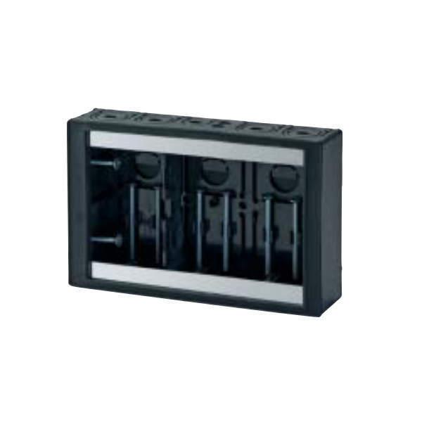 DAIKEN 遮音コンセント・スイッチ BOX 3個用 厚41×幅165.7×長さ105mm