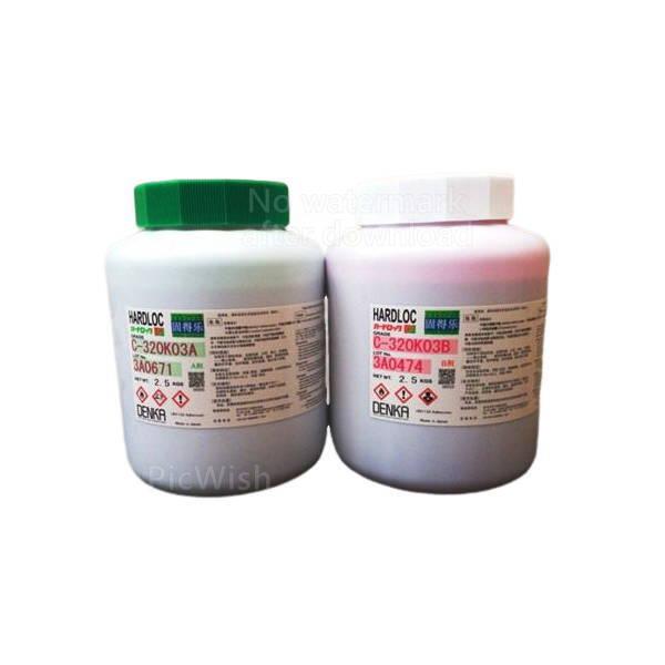 電気化学工業（デンカ） ハードロック C320-K03（A、B） 5kgセット