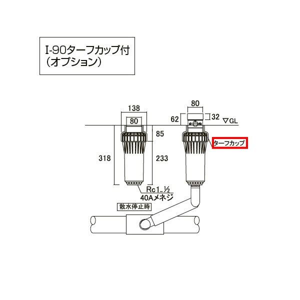 �O���[�x�� I-90�M�A���[�^�[�w�b�h �I�v�V���� �^�[�t�J�b�v C10SR091TC